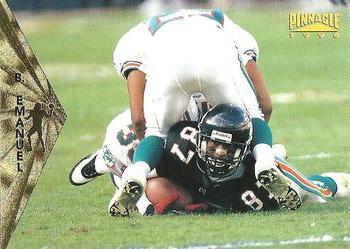 Bert Emanuel Atlanta Falcons 1996 Pinnacle NFL #96